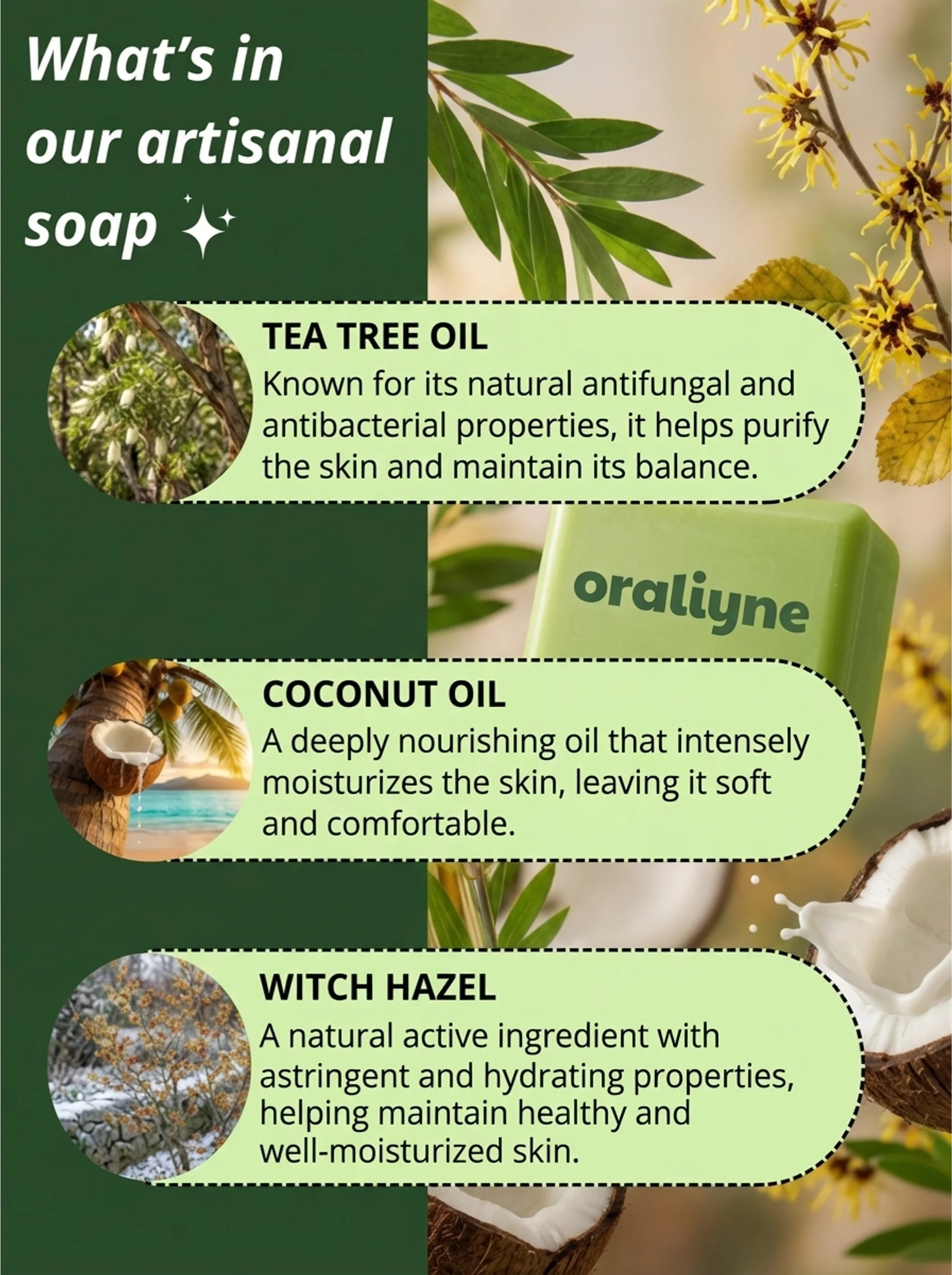 Oraliyne® Antifungal Purifying Soap