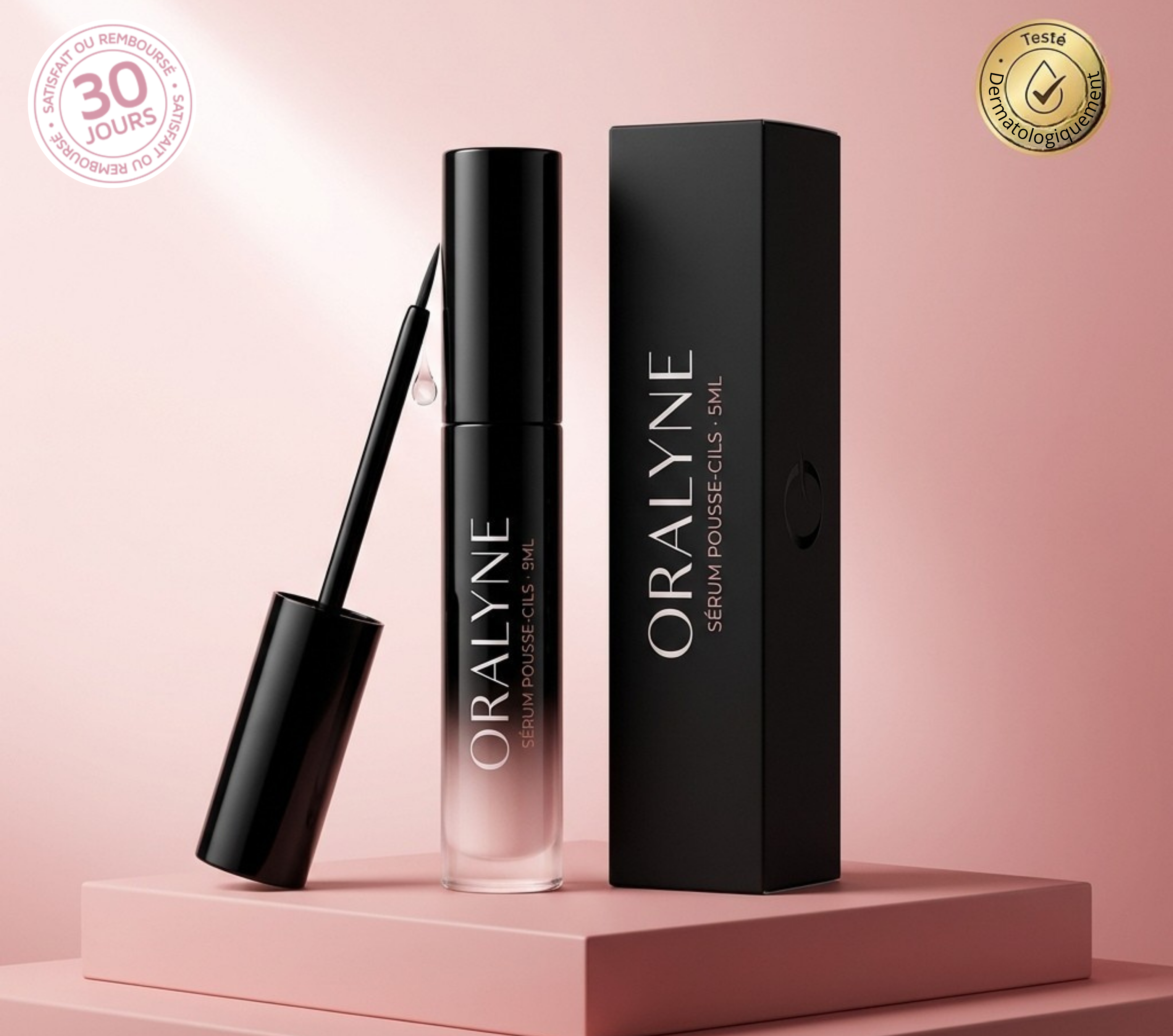 Sérum Pousse-Cils Oraliyne — Sans Hormones Cachées