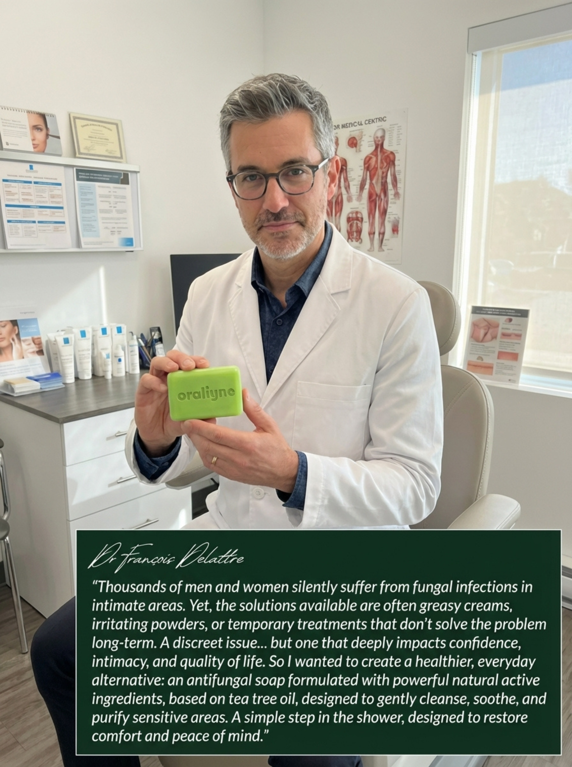 Oraliyne® Antifungal Purifying Soap